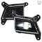 Spec-D Tuning LED FOG LIGHTS WITH CHROME HOUSING AND SMOKED LENS, 2PK LF-SIV1915GLED-DL - alternate 1